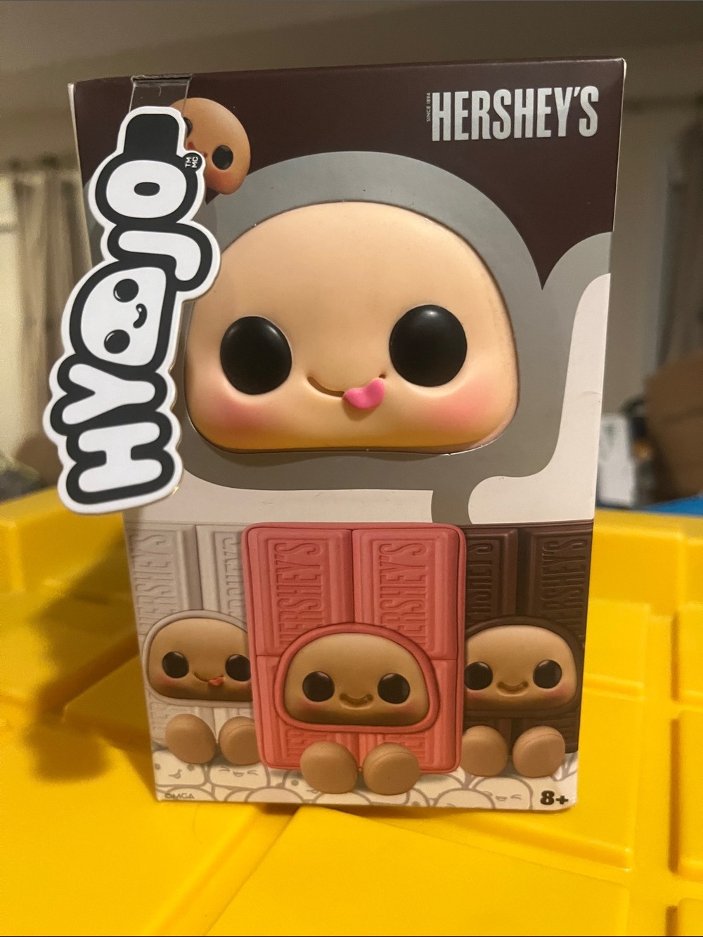 Hershey's Chocolate Character Collectible Toy - Beige with Pink Accents